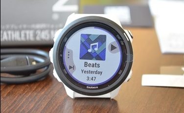 Garmin　フォアアスリート245music色∶黒